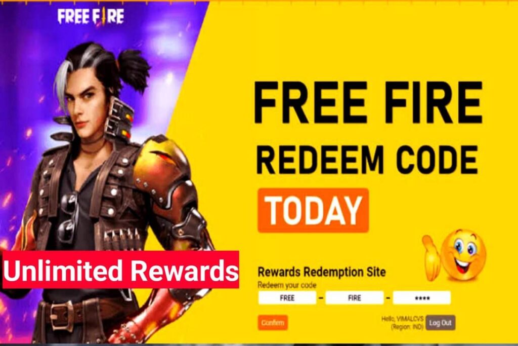 Garena Free Fire Redeem Code